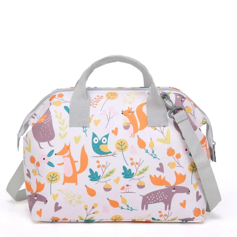 Portable Waterproof Diaper Shoulder Bag