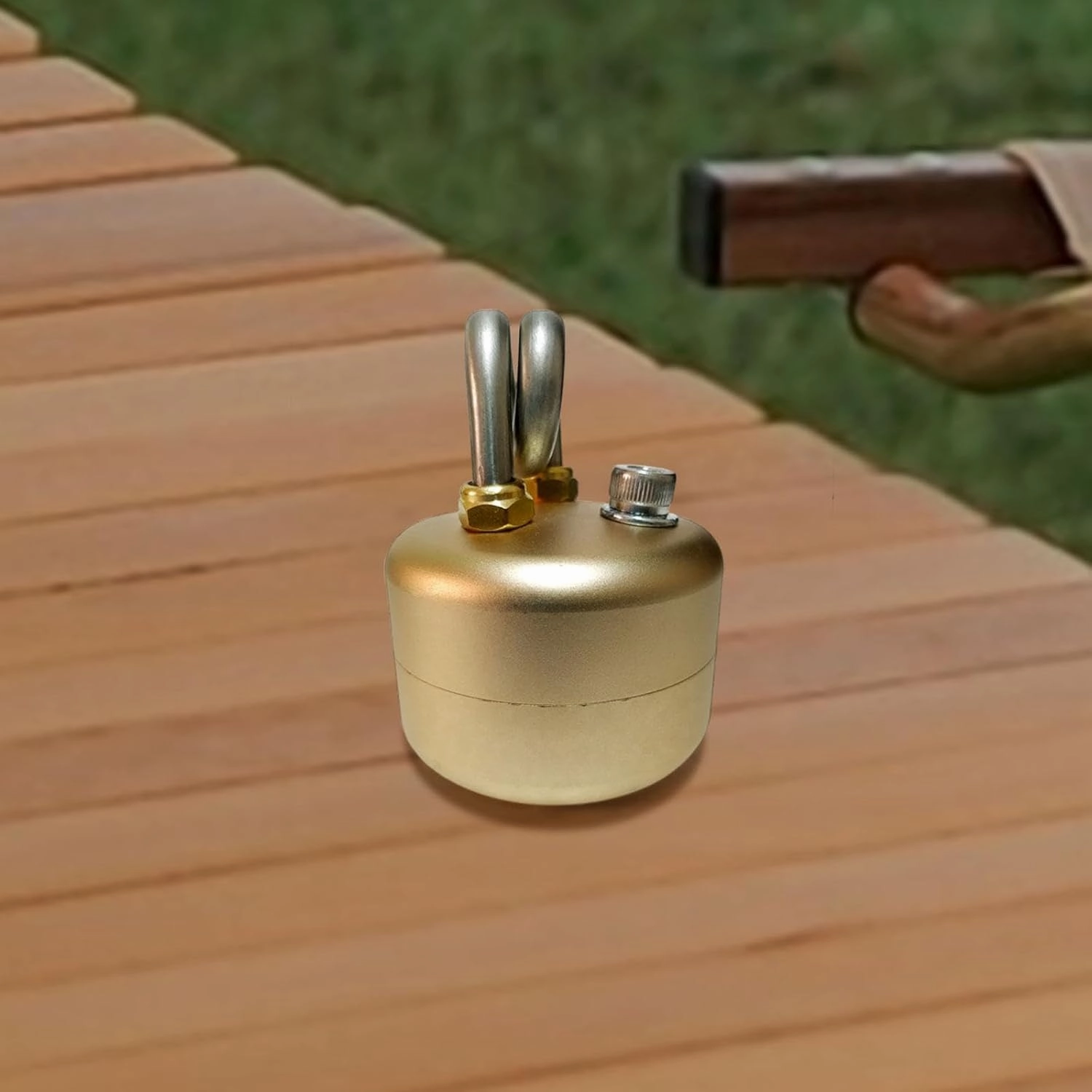 Portable Alcohol Burner for Cooking and Camping Activities