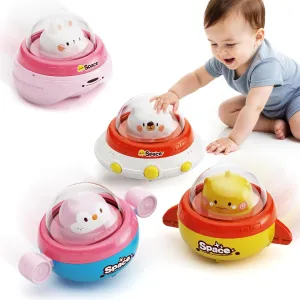 Press and Go Toy Cars for Toddlers 1-3 Push Go Animal Baby Racing Cars Friction Powered Car Toys for 6-12-18 Months Birthday Gifts for 1 2 3 Year Old Boys Girls