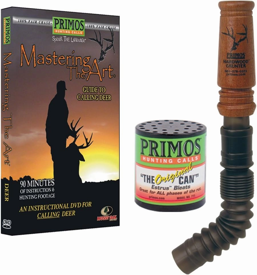 Primos Hunting Master The Art Deer Calling Pack, Comprehensive Set for Versatile and Effective Deer Communication