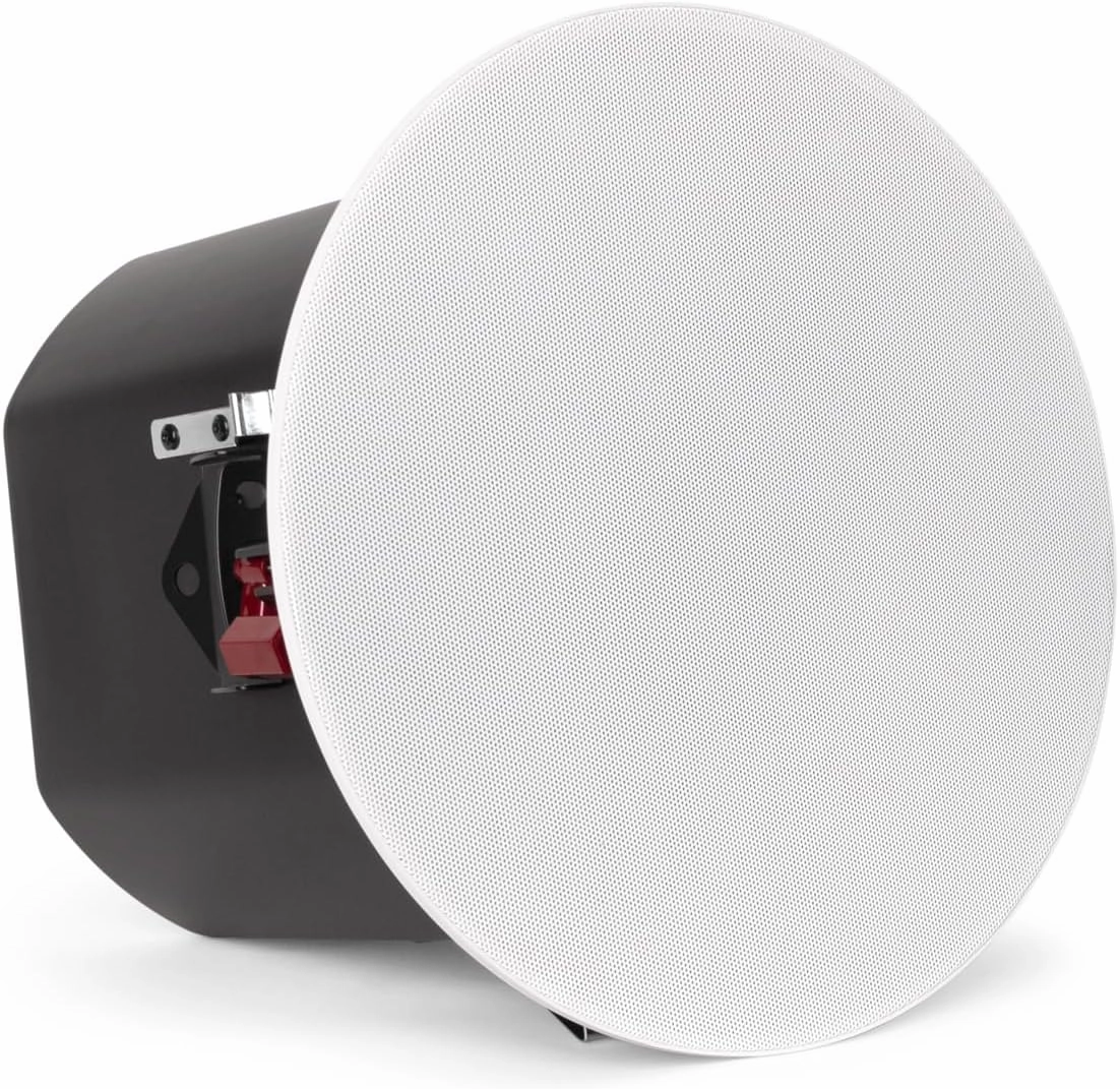 Pure Resonance Audio C8 8" 70V Commercial Ceiling Speaker with Tile Bridge