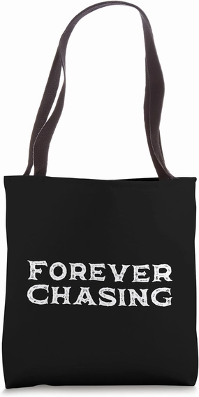 Purple Squirrel Forever Chasing Funny Recruiter Front & Back Tote Bag