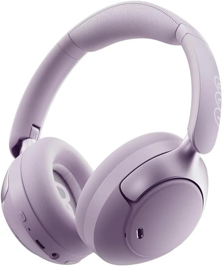 QCY H3 PRO Adaptive ANC Wireless Headphones Over Ear, 50dB Active Noise Cancellation with Multiple Modes, LDAC Hi-Res Wireless Audio, 55H Playtime, Custom EQ via App, Bluetooth 5.4