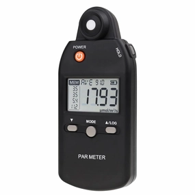 Quantum PAR Meter Full-Spectrum High Precision PPFD Tester for Photosynthetic Activity of Indoor and Outdoor Plants 400-700nm Light Lux Tester