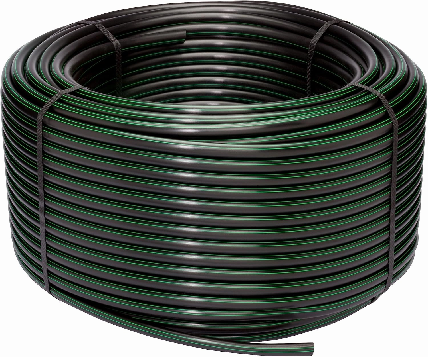 Rain Bird T63-500S Drip Irrigation 1/2" (0.634" OD) Blank Distribution Tubing, 500' Roll, Black