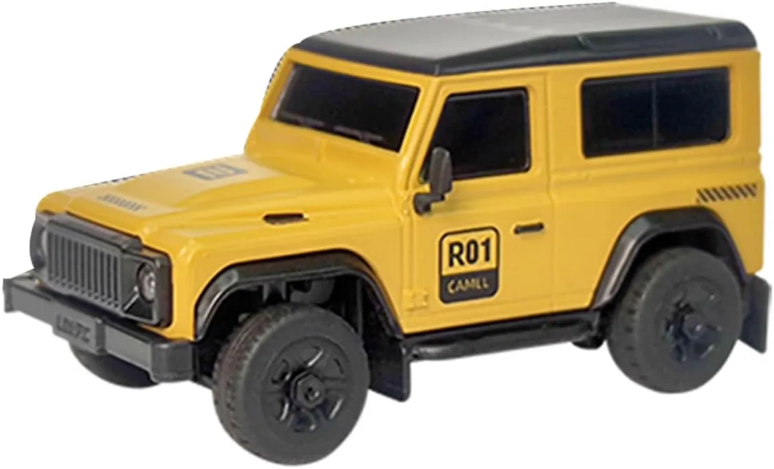 RC Off Road Electric Climbing Car, 1/64 Mini RC Crawler with Interactive Light Set, Great Gift for Teen and Adult, 60 Minutes Range