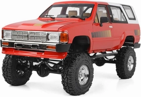 RC4WD ZRTR0063 Trail Finder 2 RTR w/1985 Toyota 4Runner Hard Body Set (Red)