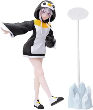 Re 0 Figure Emilia Figure Emilia Cute Penguin Costume Version Standing Figure Desktop Figure Model