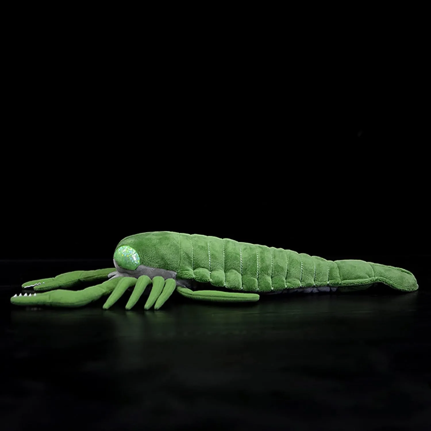 Realistic Cambrian Ancient Organism Eurypteroid Plush Toy - Simulation 16.5" Lifelike Cambrian Sea Creature Eurypteroid Stuffed Animals, Unique Distant Era Ocean Model Plushie Gift for Kids