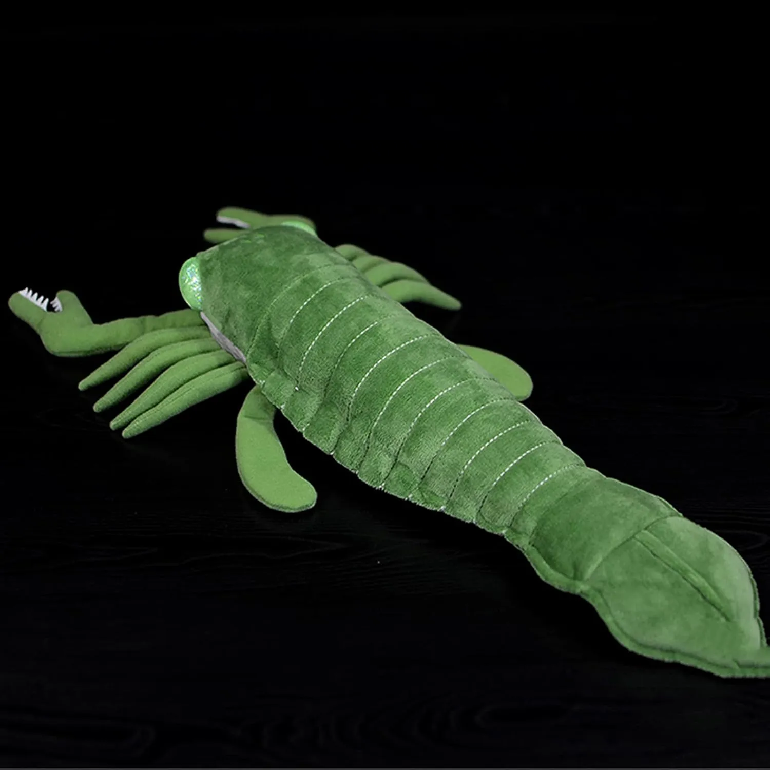 Realistic Cambrian Ancient Organism Eurypteroid Plush Toy - Simulation 16.5" Lifelike Cambrian Sea Creature Eurypteroid Stuffed Animals, Unique Distant Era Ocean Model Plushie Gift for Kids