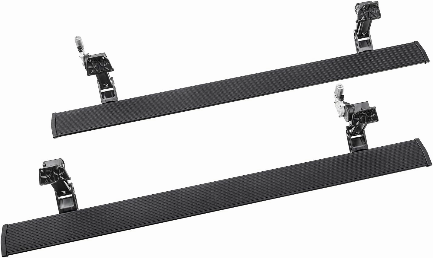 RealTruck AMP Research PowerStep Power Running Boards with LED Step Lights for 2007 - 2018 Jeep Wrangler JK (2-Door) - Electric Powerstep & Retractable Truck Steps