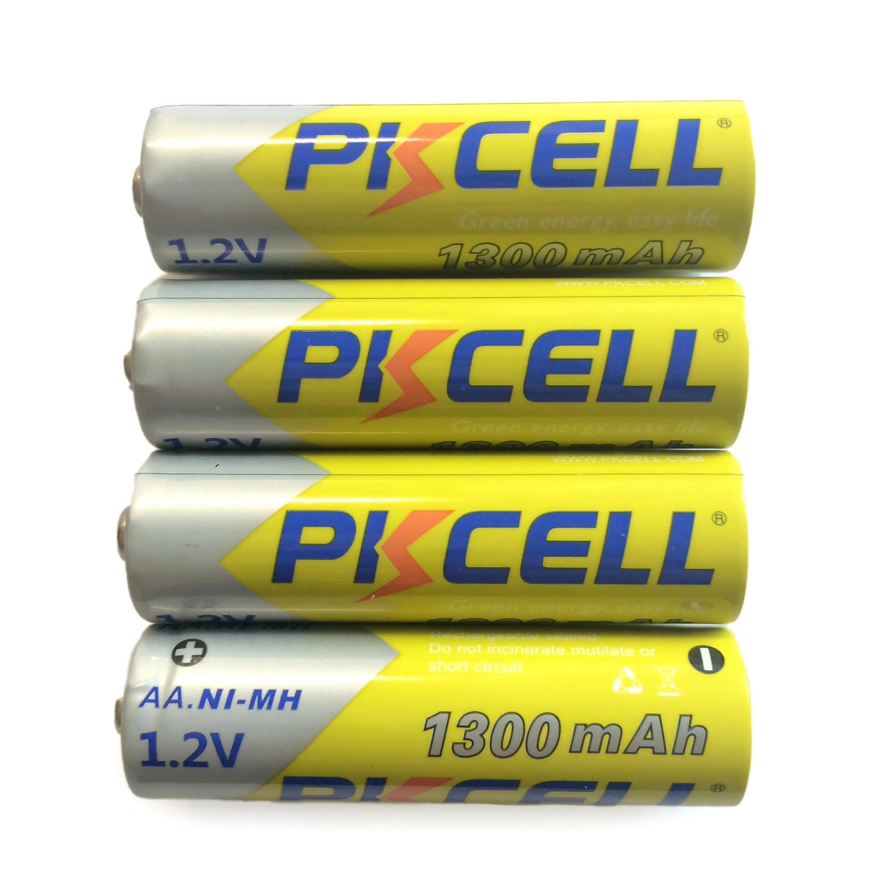 Rechargeable AA Batteries, Pack of 4