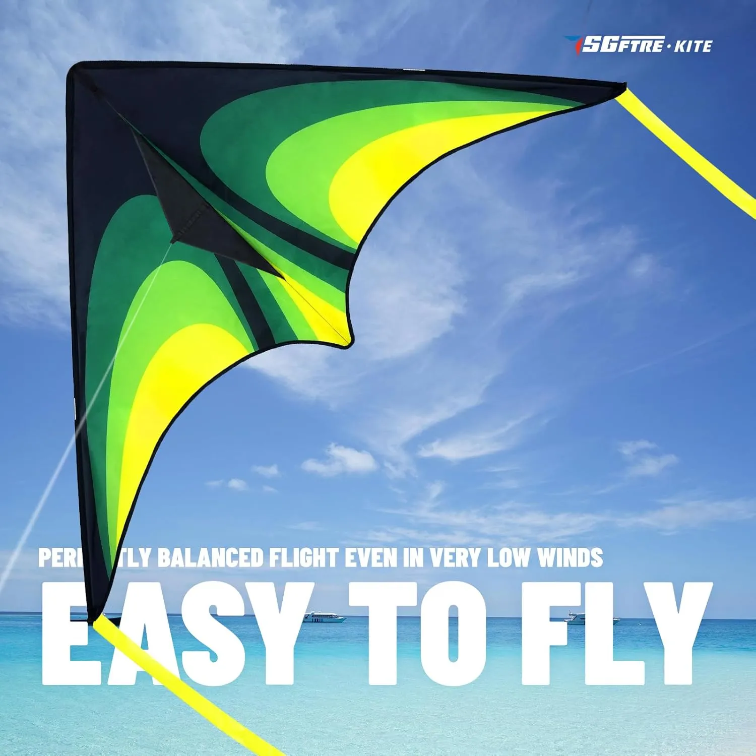 Red Large Delta Kites Flying Toys for Kids & Adults Easy to Fly
