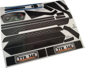 Replacement Stickers Fits Rollplay BMW I8 Car 6-Volt Battery-Powered Ride-On Set