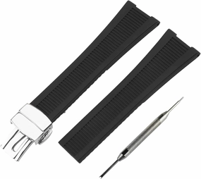 Replacement Silicone Rubber Watch Band for Patek Philippe Nautilus 5711 1A010 5712 5712G 5726 5980 13mm*25mm sports Men's Watch Strap wristband