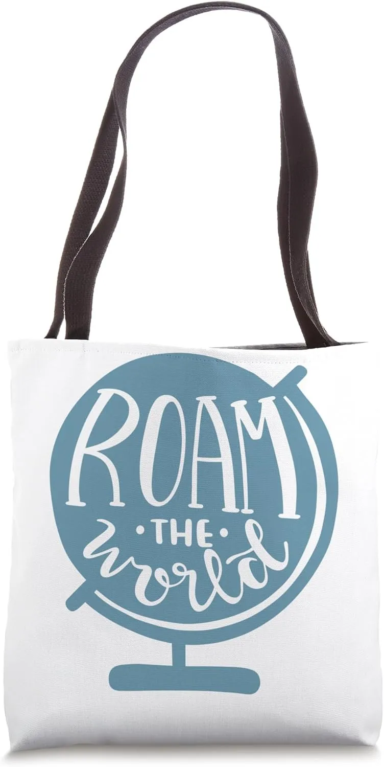 Roam The World Tote Bag
