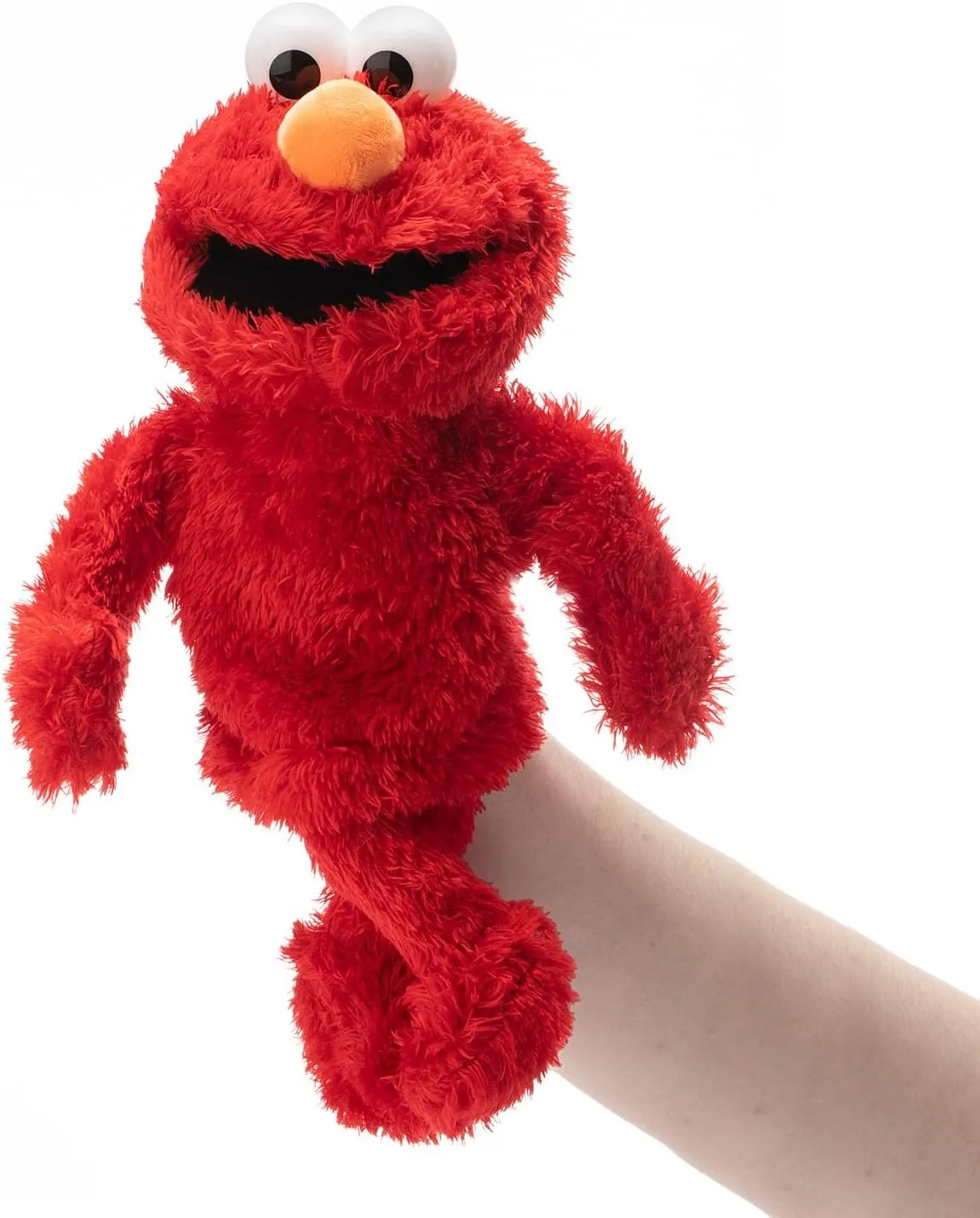 RONIAVL Stuffed Plush Toy Hand Puppet, Hand Puppets for Kids Show Theater, Christmas Birthday Gift, Easter Basket Stuffers (Red)