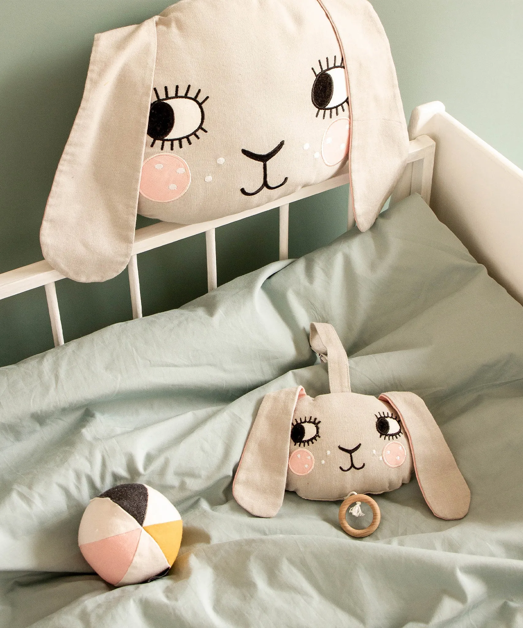 Roommate Musical Baby Mobile - Bunny