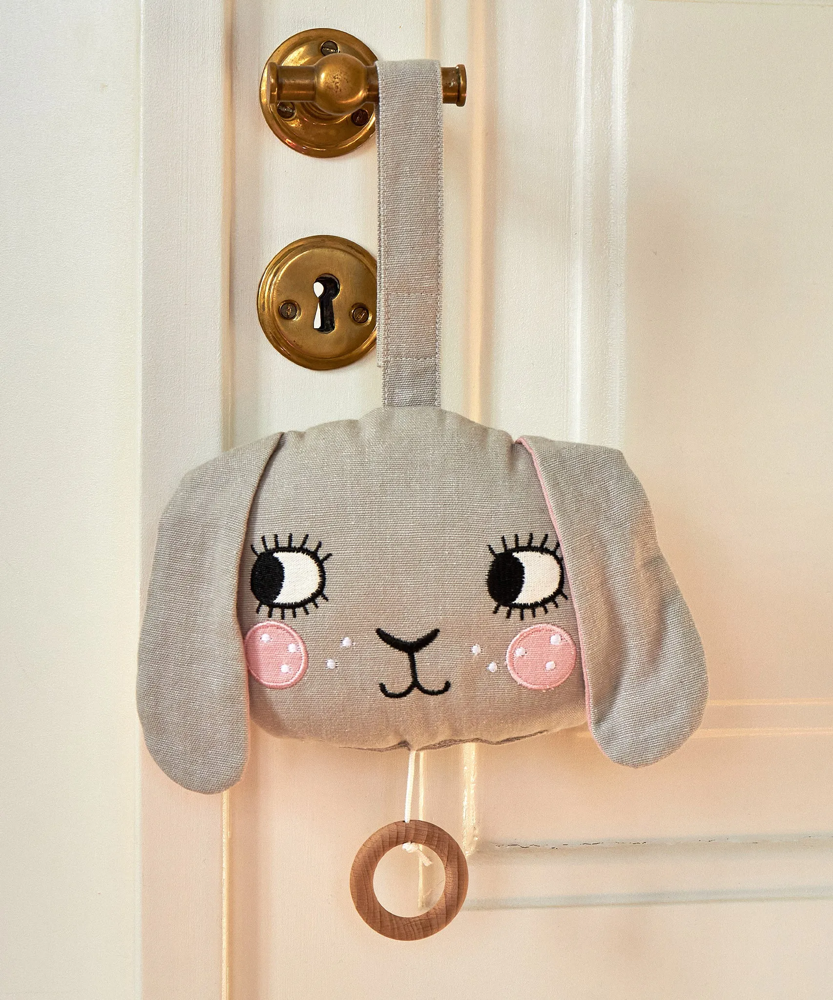 Roommate Musical Baby Mobile - Bunny