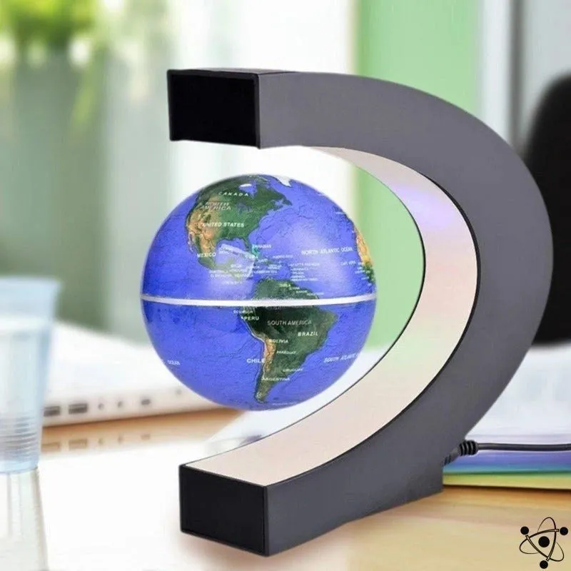 Royallure Magnetic Levitating Globe – LED Floating World Map for Desk & Décor