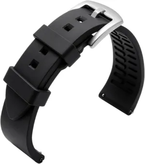 Rubber Watchband18mm 19mm 20mm 21mm 22mm 24mm Strap Watch Accessories Bracelet Quick Release Men And Women