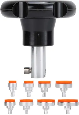 Screw Type Watch Opening Tool Kit with 8 Different Size Heads, Lightweight and Portable, Safe and to Operate, Ideal for Watchmakers and Everyday Users