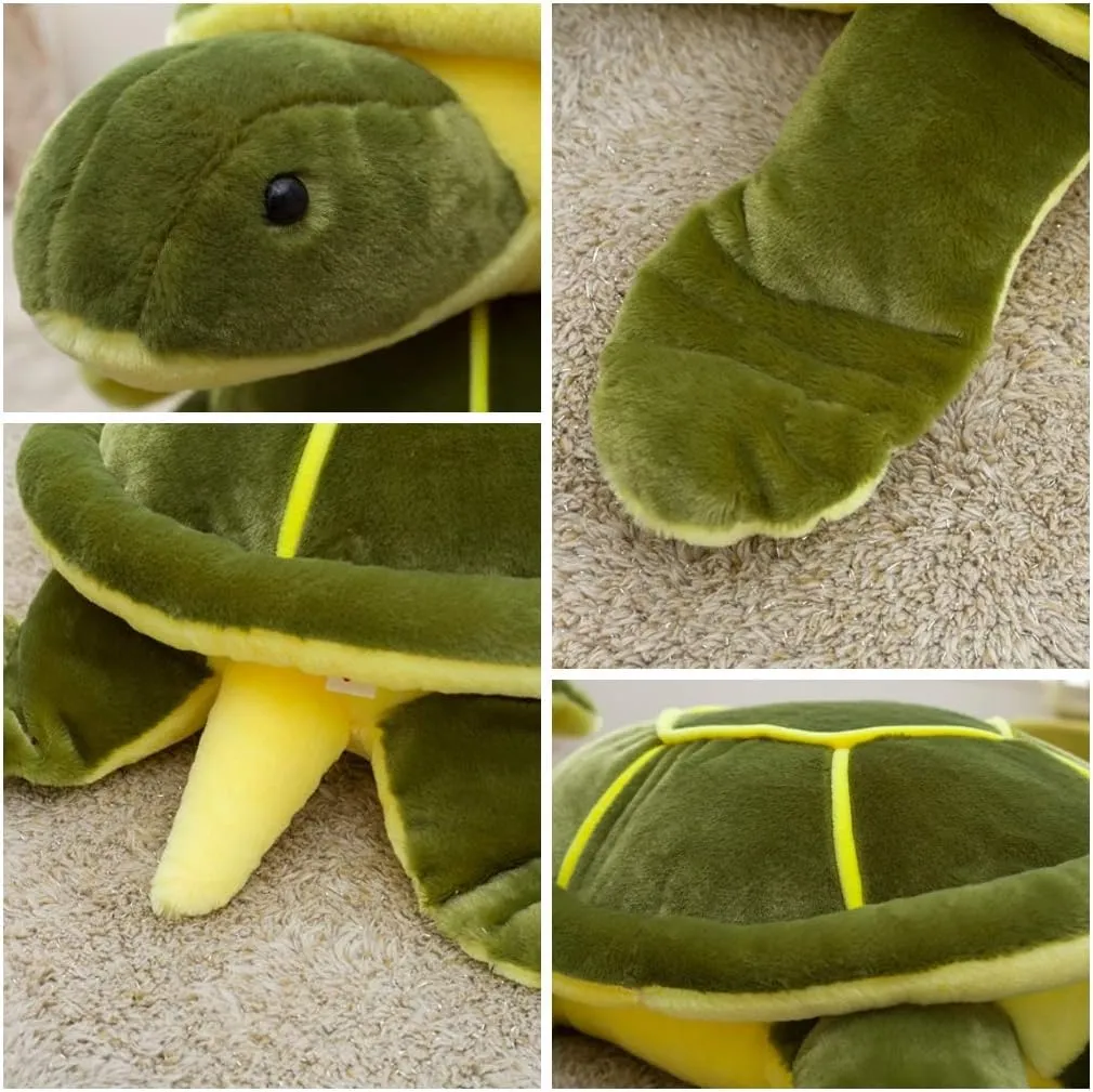 Sea Turtle Stuffed Animal Plush Pillow,Tortoise Plush Toys Doll Gifts for Kids,Girls, 19.6 inch