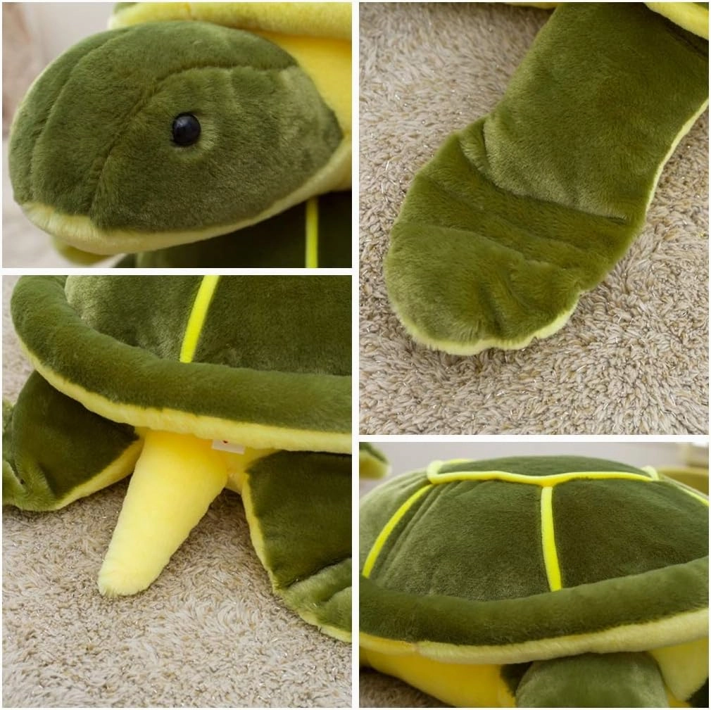 Sea Turtle Stuffed Animal Plush Pillow,Tortoise Plush Toys Doll Gifts for Kids,Girls, 23.6 inch