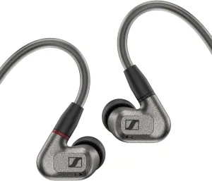 Sennheiser IE 600 in-Ear Audiophile Headphones - TrueResponse Transducers for exquisitely Neutral Sound, Detachable Cable with Flexible Ear Hooks, Includes Balanced Cable, 2-Year Warranty