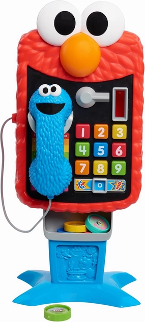 Sesame Street Elmo’s Sing & Learn 17.5 Inch Playphone, Learning and Education, Kids Toys for Ages 2 Up by Just Play