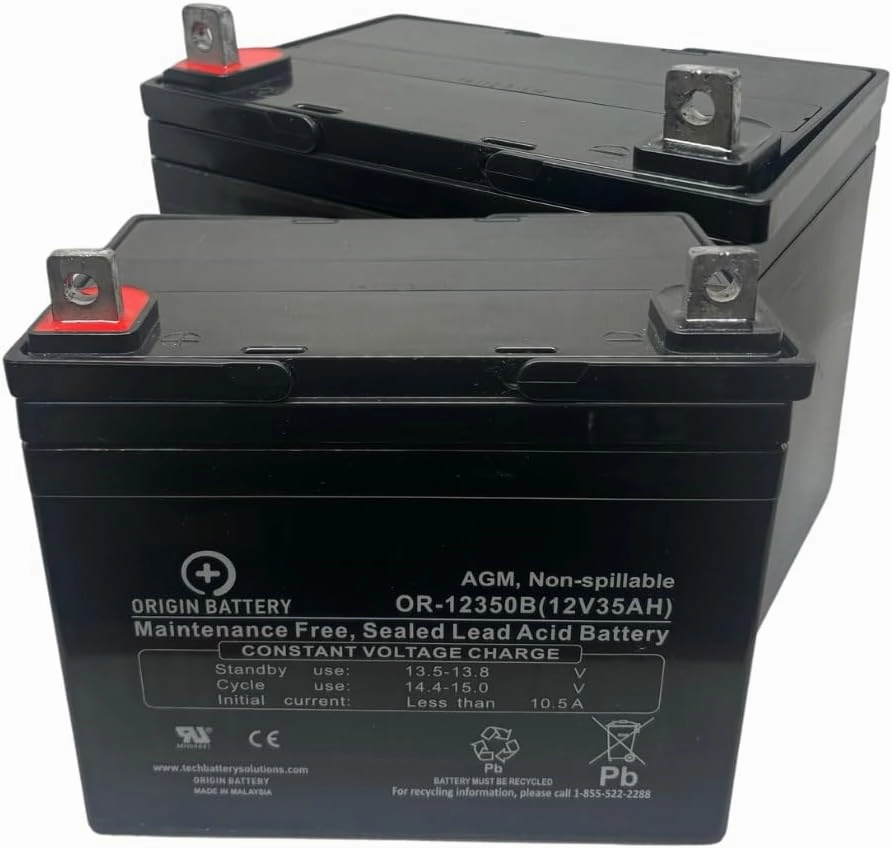 Shoprider Streamer Sport Rehab (888WA) Battery Replacement Kit
