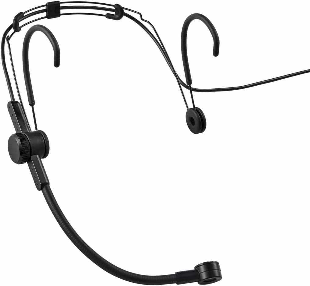 Shure SM39 Headset Microphone - Vocal Performance Cardioid Headworn Mic compatible with Axient Digital, Secure Low Profile Fit, Ergonomic Design, Indoor/Outdoor Windscreens, Sweat Resistant (SM39-TQG)