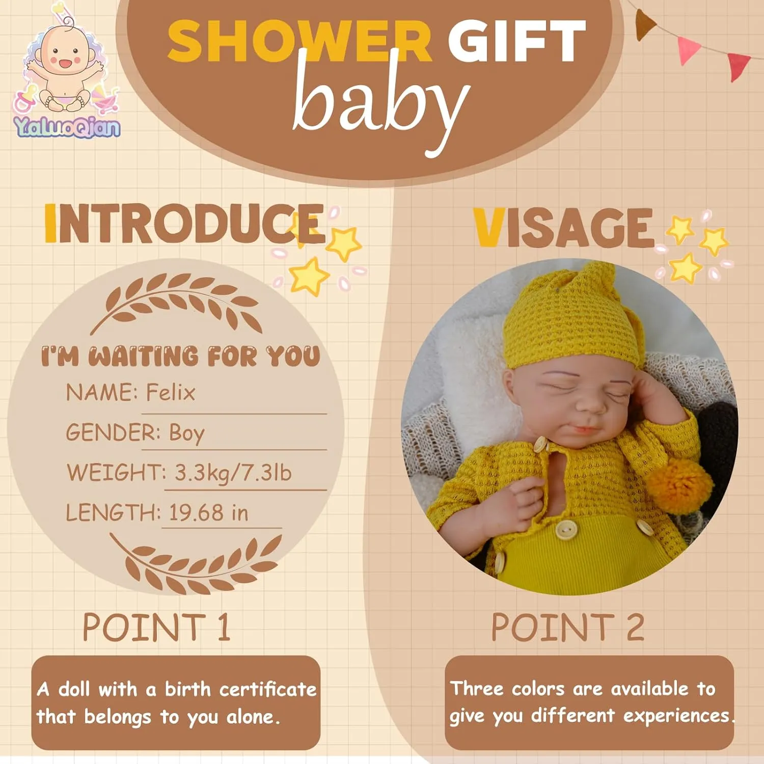 Silicone Reborn Baby Doll Full Silicone Baby Doll Realistic 1:1 Reduction Lifelike Reborn Baby Dolls Silicone Full Body Feeding Toy Gift for Kids