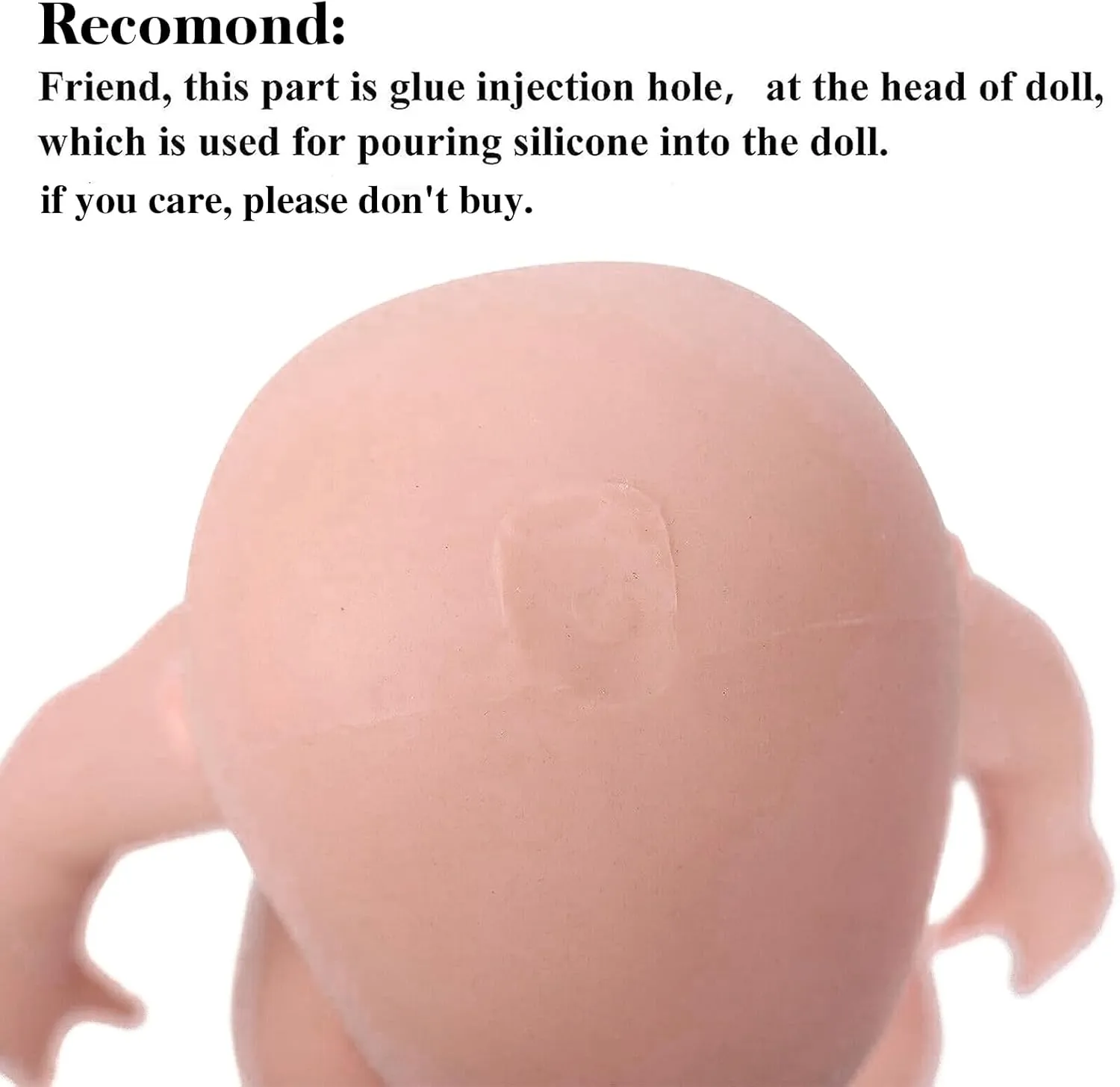 Silicone Reborn Baby Dolls Girl 18.5 inch Full Body Doll Life Size (18.5 inch Ivory)