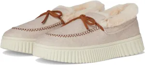 Skechers Women's Cozy Ojai Faux Wool Moccasin Slippers with Memory Foam