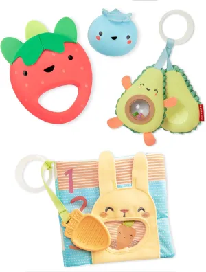 Skip Hop Baby Musical Toys Gift Set, Farmstand Fresh Picks, 3 Months 