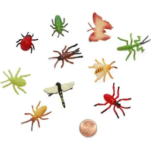 Small Vinyl Insects (96 total toys in 2 bags) 17¢ each