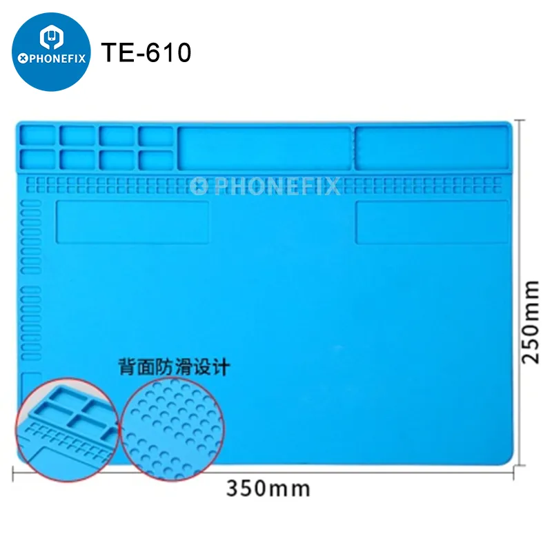 Soldering Mat Heat Insulation Silicone Pad Welding Repair Platform