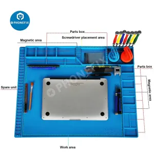 Soldering Mat Heat Insulation Silicone Pad Welding Repair Platform