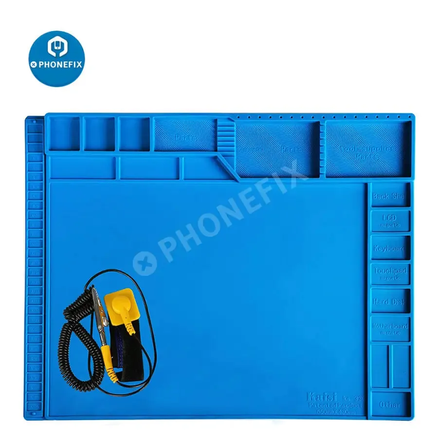 Soldering Mat Heat Insulation Silicone Pad Welding Repair Platform