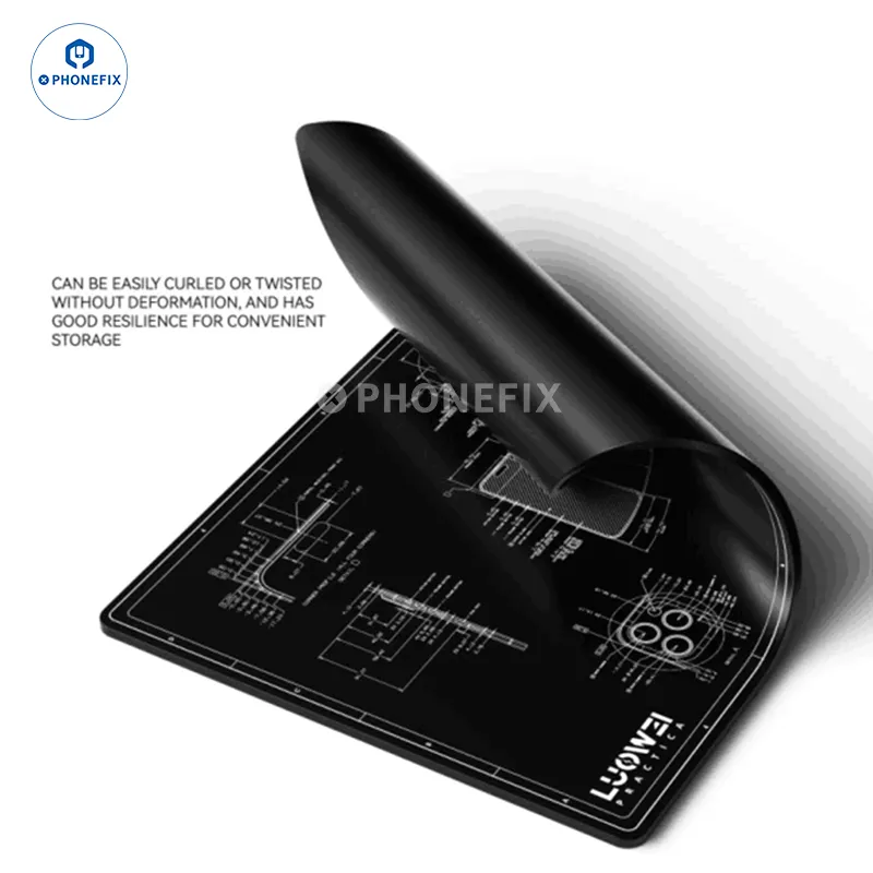 Soldering Mat Heat Insulation Silicone Pad Welding Repair Platform