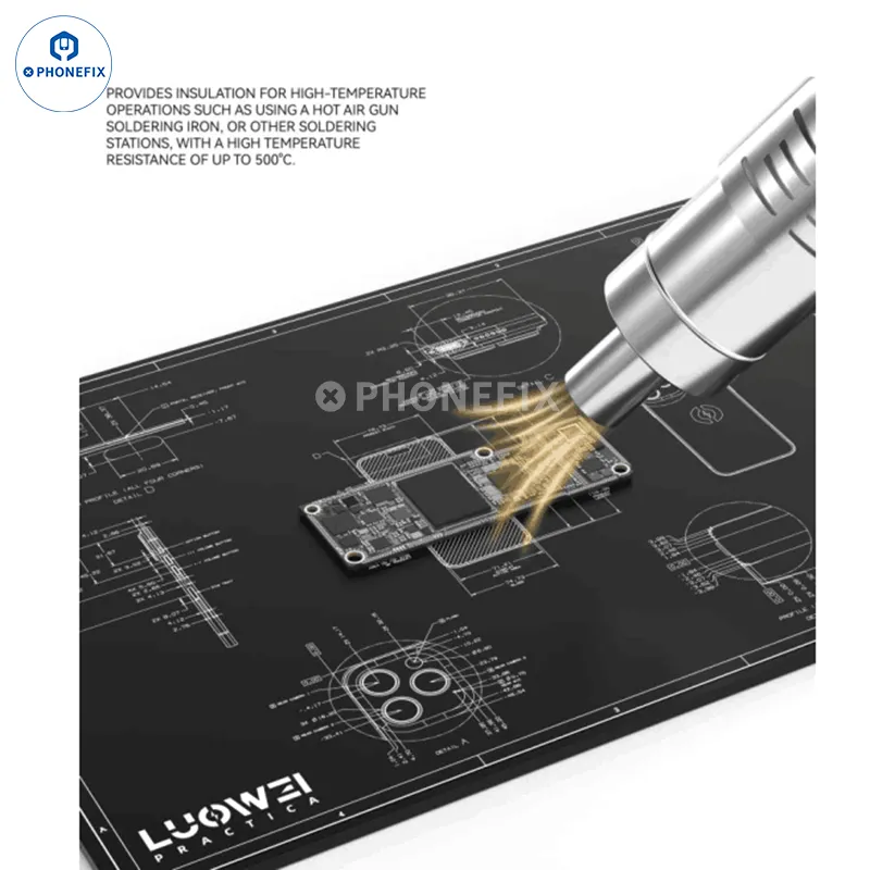 Soldering Mat Heat Insulation Silicone Pad Welding Repair Platform