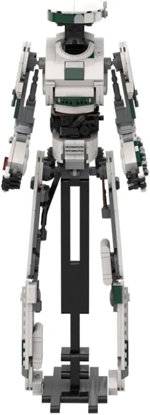 Space Wars L3-37 Action Figure Building Set, L3 Buildable Droid Figure with Stand, 590 PCS Collectible Display Home Déco for Fans, Christmas Birthday Gift Idea for Boys Girls 8-14