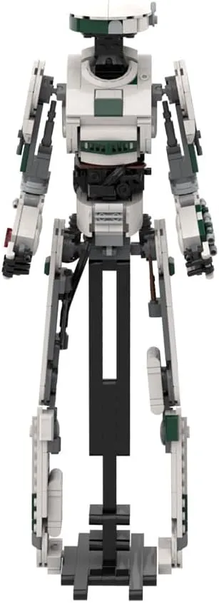 Space Wars L3-37 Action Figure Building Set, L3 Buildable Droid Figure with Stand, 590 PCS Collectible Display Home Déco for Fans, Christmas Birthday Gift Idea for Boys Girls 8-14