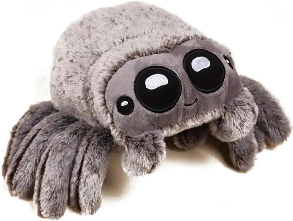Spider Plush Toy 9 inches - This Cute Spider Plush Animal Toy, is Perfect for Birthday Gifts, Halloween, and Valentine's Day Alone!
