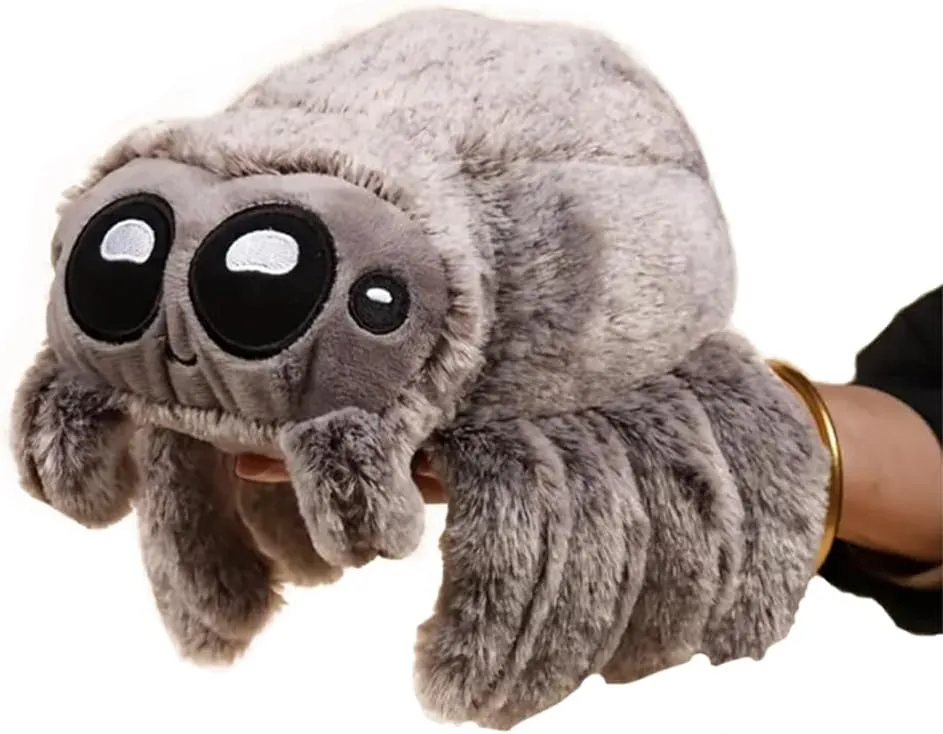 Spider Plush Toy 9 inches - This Cute Spider Plush Animal Toy, is Perfect for Birthday Gifts, Halloween, and Valentine's Day Alone!