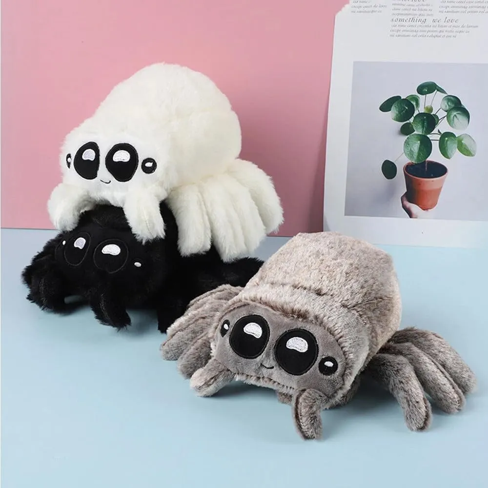 Spider Plush Toy 9 inches - This Cute Spider Plush Animal Toy, is Perfect for Birthday Gifts, Halloween, and Valentine's Day Alone!