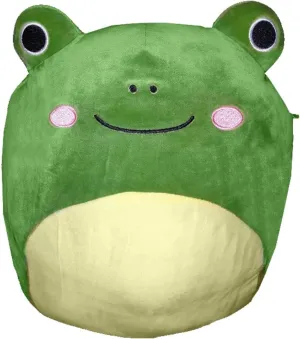 Squishmallow Official Kellytoy Plush Pets Squad Dogs Cats Bunnies Frogs Squishy Soft Plush Toy Animals (Gloria Frog, 14 Inch)