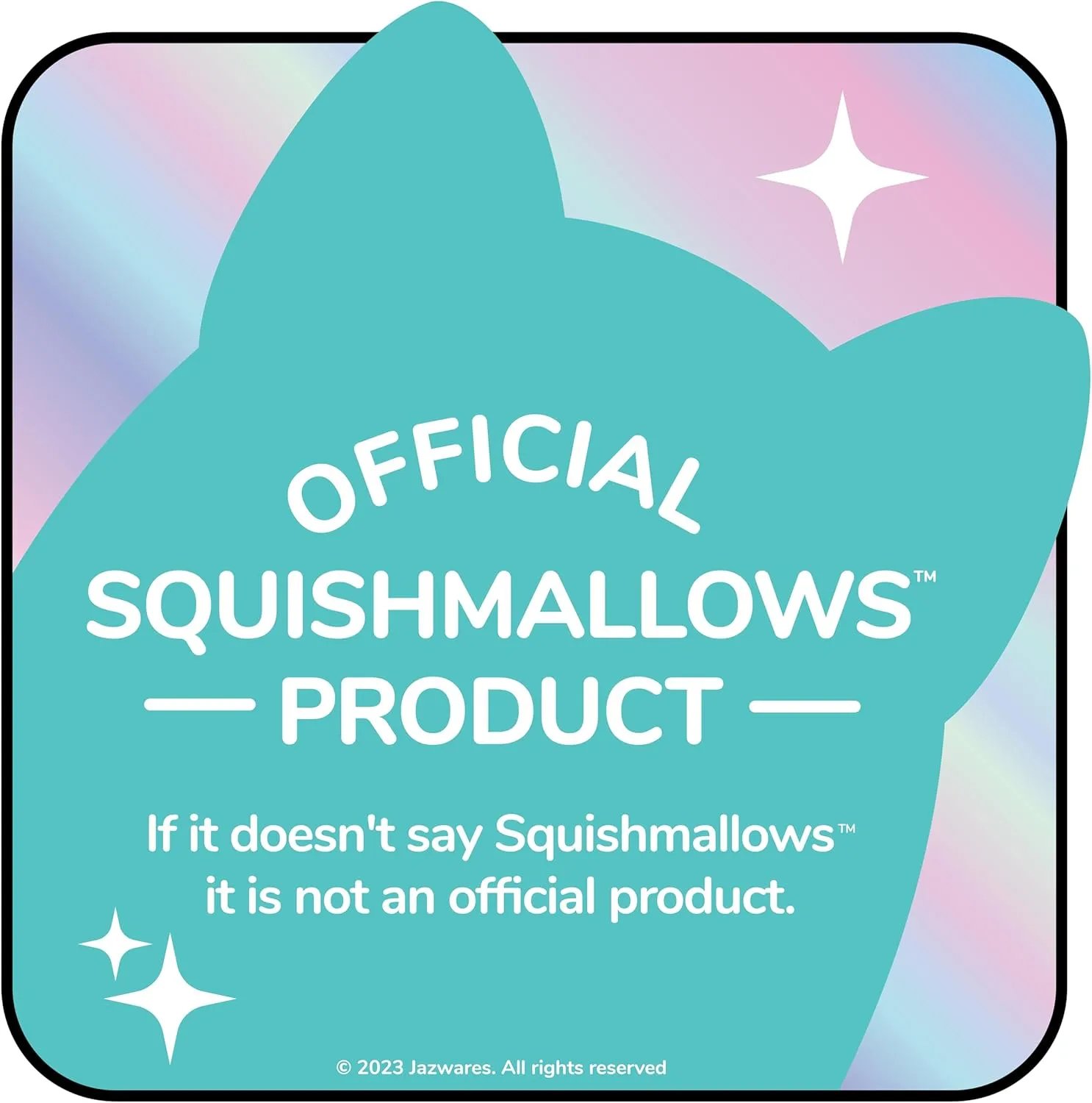 Squishmallows Original 16-Inch Matthew White Moose with Scarf - Official Jazwares Plush (Large)