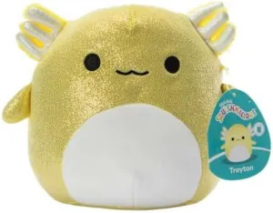 Squishmallows Treyton The Axolotl Glitter Squad 7.5 Inch Plush